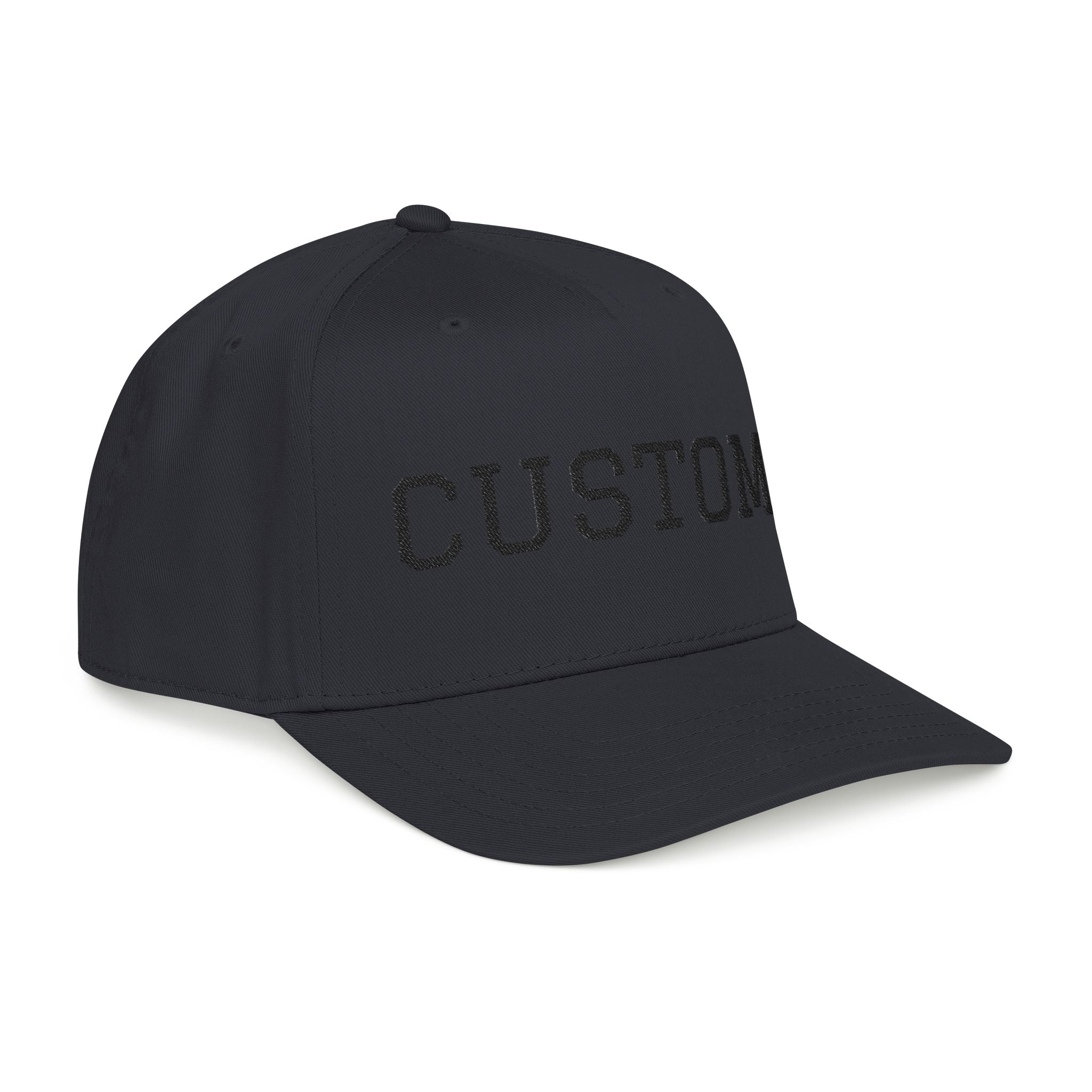 Custom Baseball Cap Two Toned Mid Profile Baseball Cap