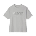 Custom T-Shirt - CUSTOM Foundation Minimalist Tee — Customizable "Your Text Here" Boxy T-Shirt
