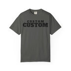 Custom Text T-Shirt — Personalized Bold Logo Tee