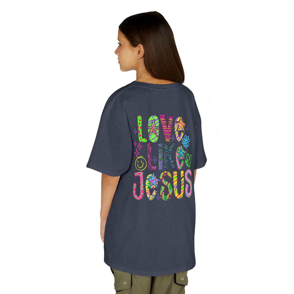 Kids "Love Like Jesus" T-Shirt — Colorful Christian Kids Tee