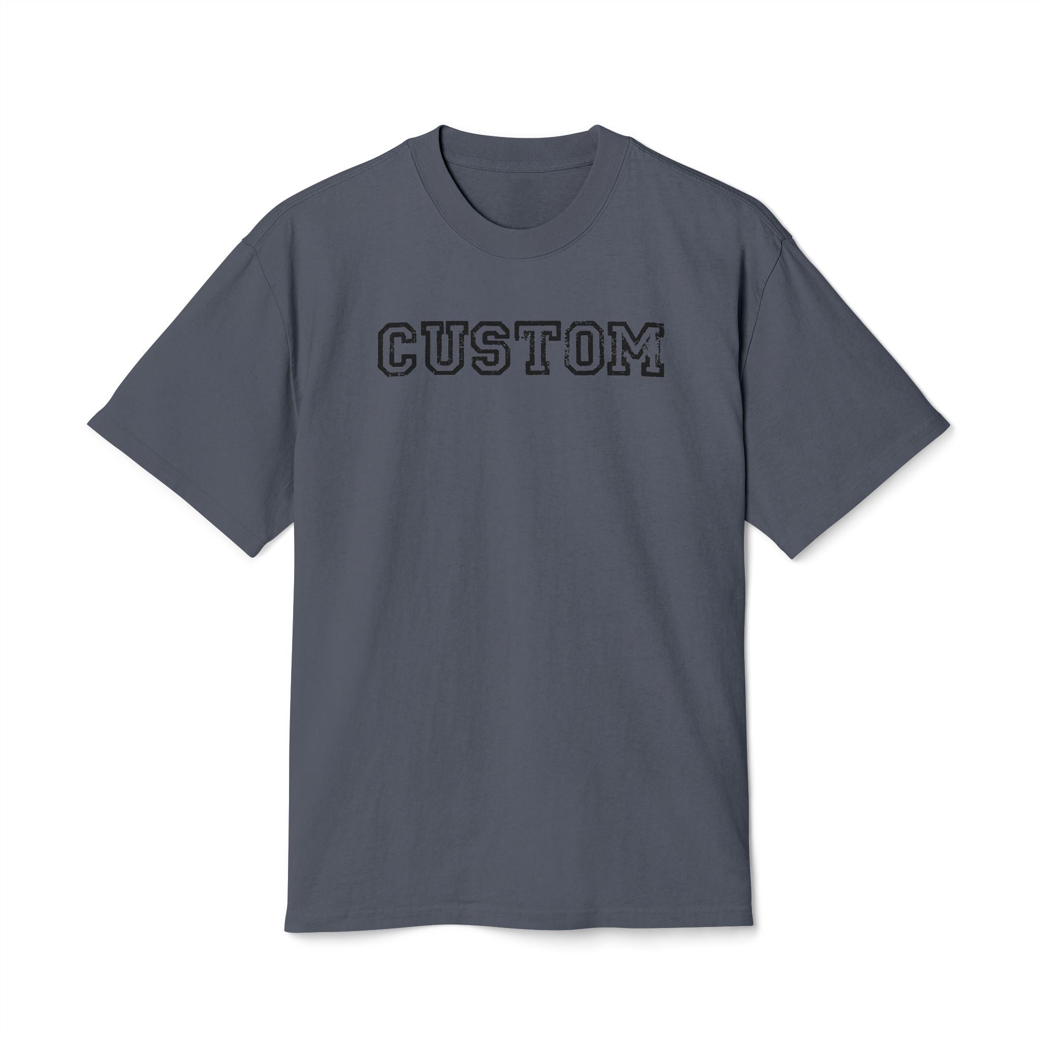 Vintage Varsity Lettering Tee — Custom Classic School & Sports Shirt