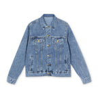 Spiritual Jacket - Christian Rolling Stones Vintage Backprint Denim Jacket — Men’s Rock Band Jean Jacket
