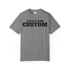 Custom Text T-Shirt — Personalized Bold Logo Tee