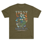 Trust God's Plan Butterflies T-Shirt — Butter-Soft Oversized Tee