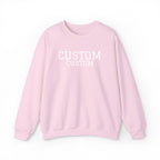 Embroidered Custom Vintage-Style Crewneck Sweatshirt