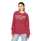 Custom Crewneck Sweatshirt — Vintage Garment-Dyed Comfort