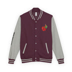 Custom Gift - Letterman Jacket for Teacher — Colorful "Very Hungry Caterpillar" Garden Back Patch