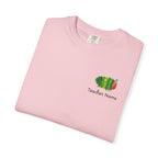 Custom Teacher Gift Caterpillar Garden T-Shirt — Colorful Children’s Storybook Graphic Tee