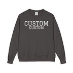 Custom Crewneck Sweatshirt — Vintage Garment-Dyed Comfort