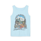 Fishers of Men Tank Top — Christian Fishing Graphic Tank ("Follow Me and I Will Make You" Matthew 4:19)