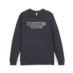 Custom Raglan Sweatshirt - Personalized College-Style Crewneck