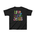 Kids "Love Like Jesus" T-Shirt — Colorful Christian Kids Tee