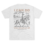 Christian Faith Crew Tee — "I Can Do All Things Through Christ Who Strengthens Me"