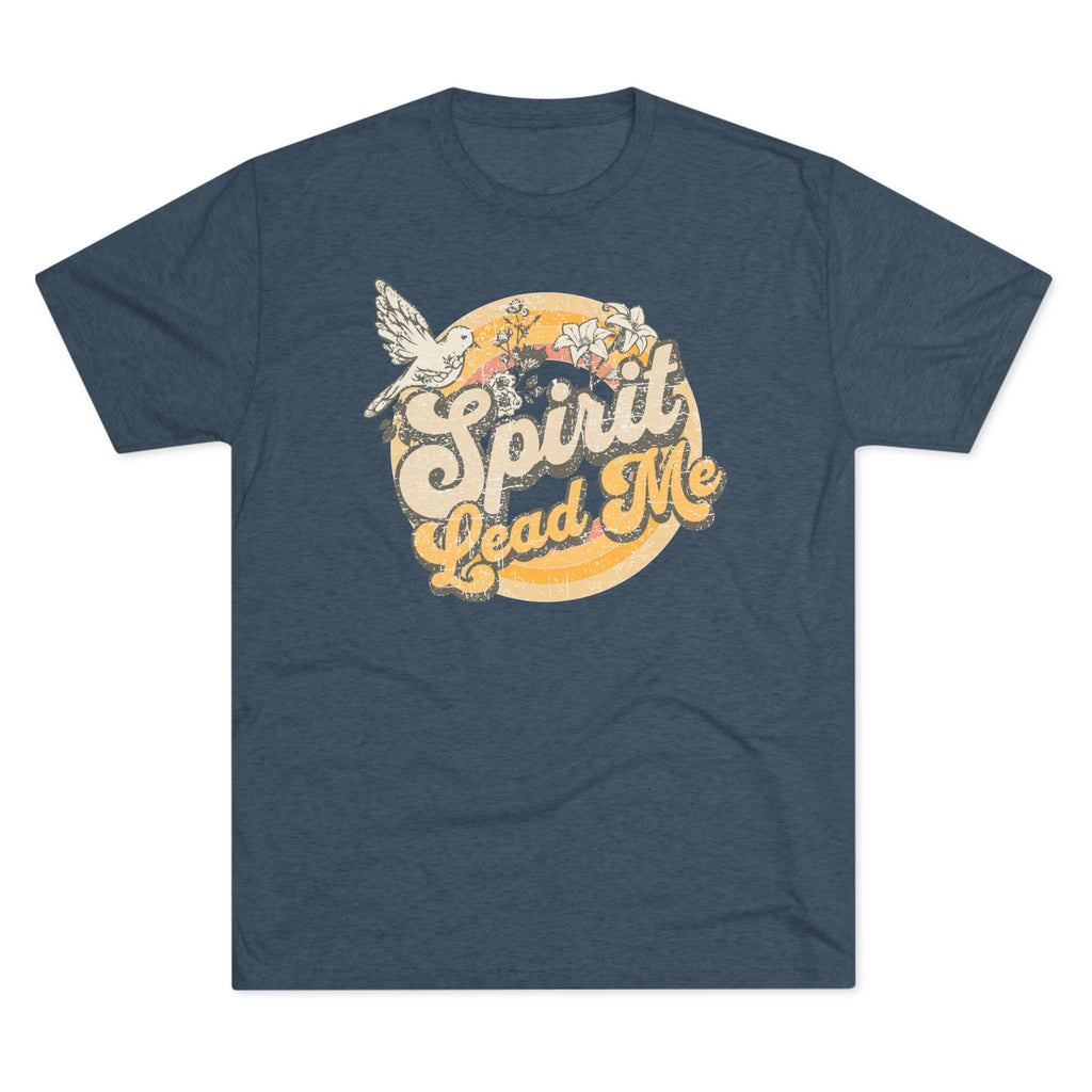 Spirit Lead Me Retro Crew T-Shirt — Buttery Soft Everyday Tee