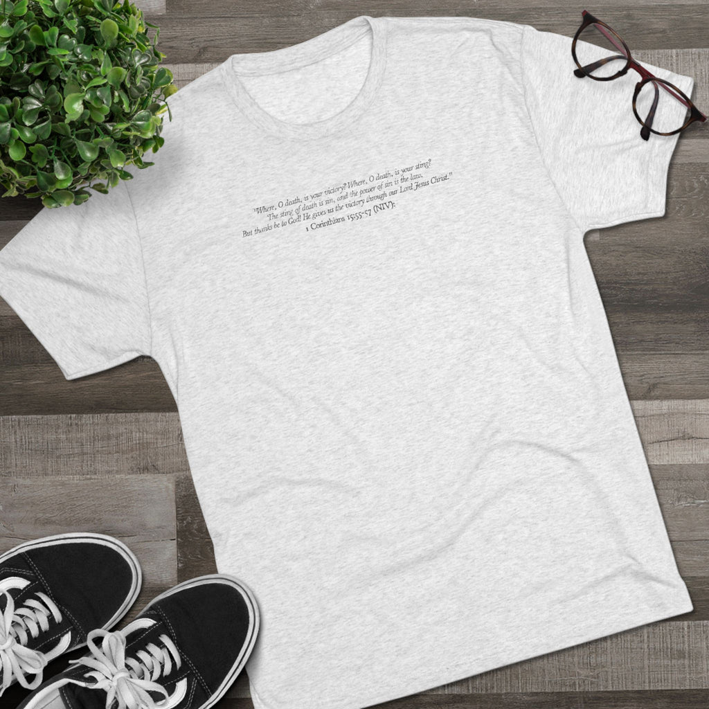 Christian Faith Crew Tee — "Faith Over Fear" Butter Soft
