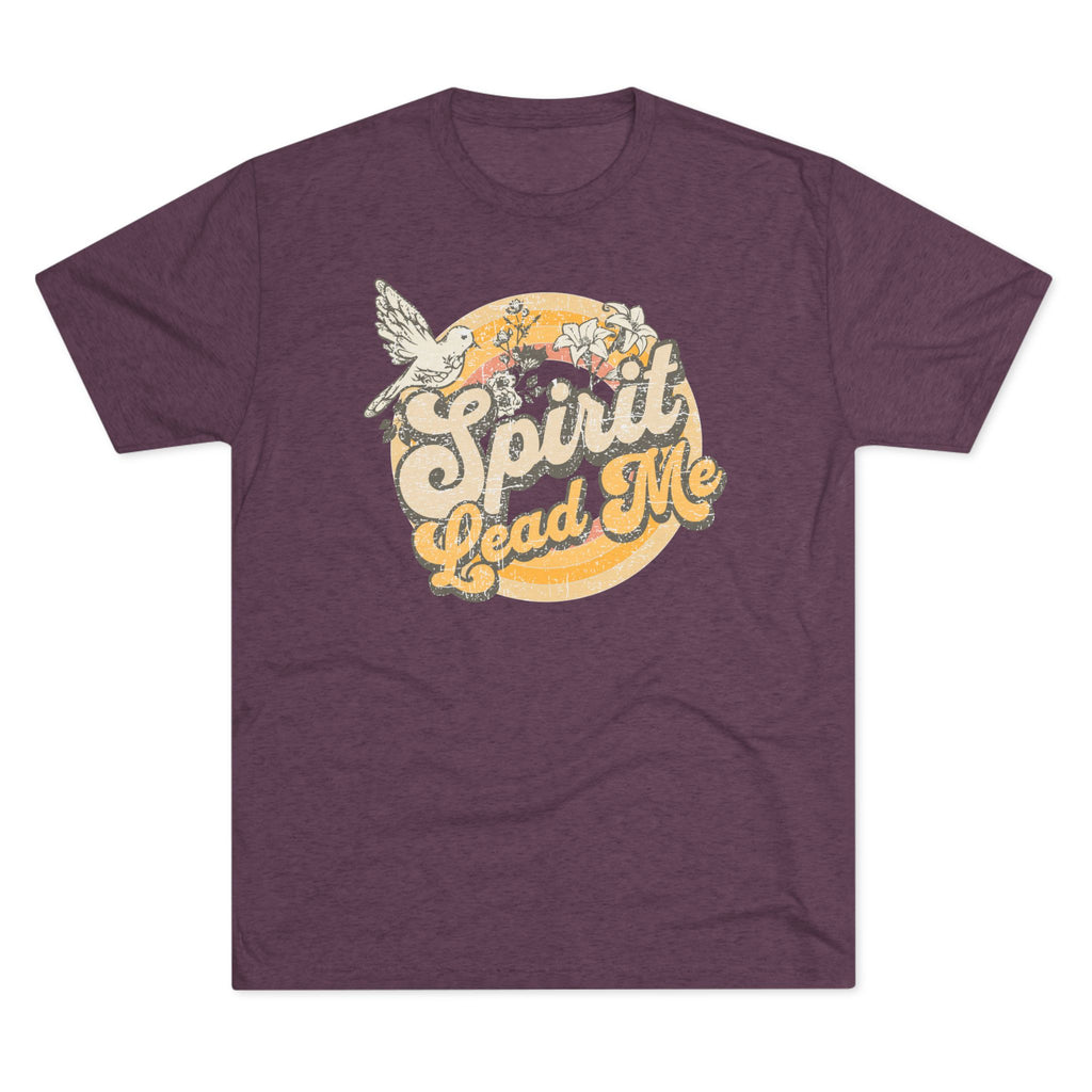 Spirit Lead Me Retro Crew T-Shirt — Buttery Soft Everyday Tee