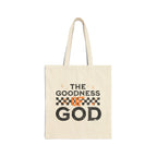 The Goodness of God Canvas Tote - Inspirational Christian Faith Grocery Bag