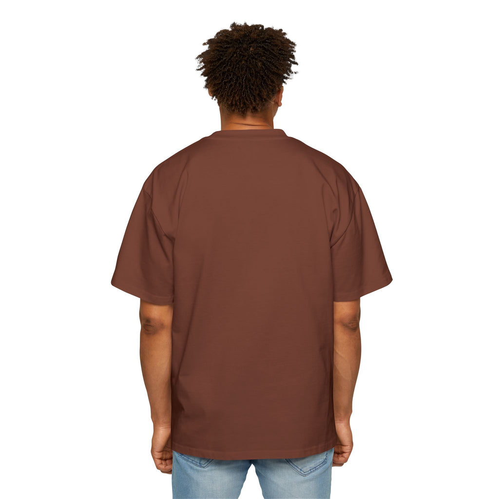 Custom T-Shirt - Custom Text Oversized Tee — Men's Personalized White T-Shirt