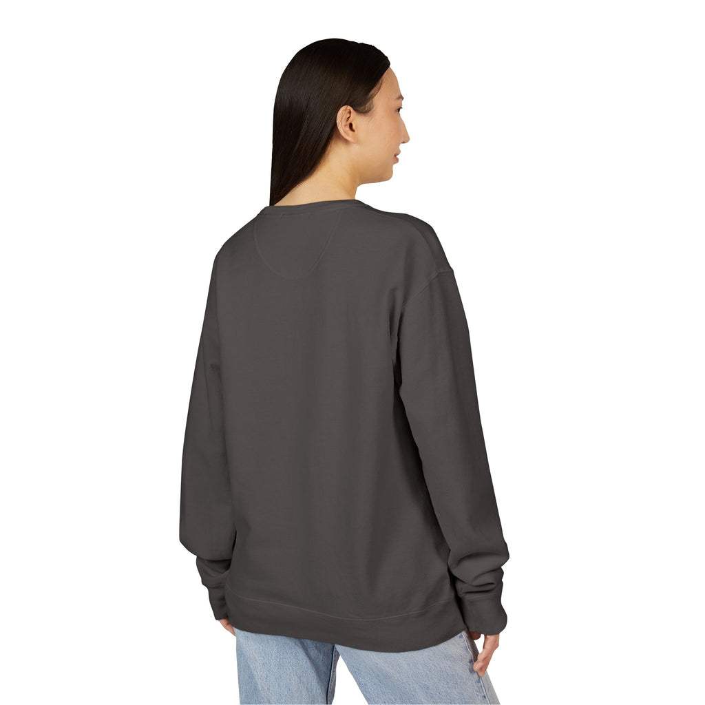 Custom Crewneck Sweatshirt — Vintage Garment-Dyed Comfort