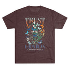 Trust God's Plan Butterflies T-Shirt — Butter-Soft Oversized Tee