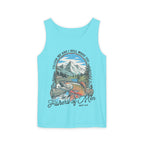 Fishers of Men Tank Top — Christian Fishing Graphic Tank ("Follow Me and I Will Make You" Matthew 4:19)