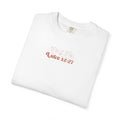 Comfort Colors Oversized T‑Shirt — "Consider the Lilies" Luke Scripture Design