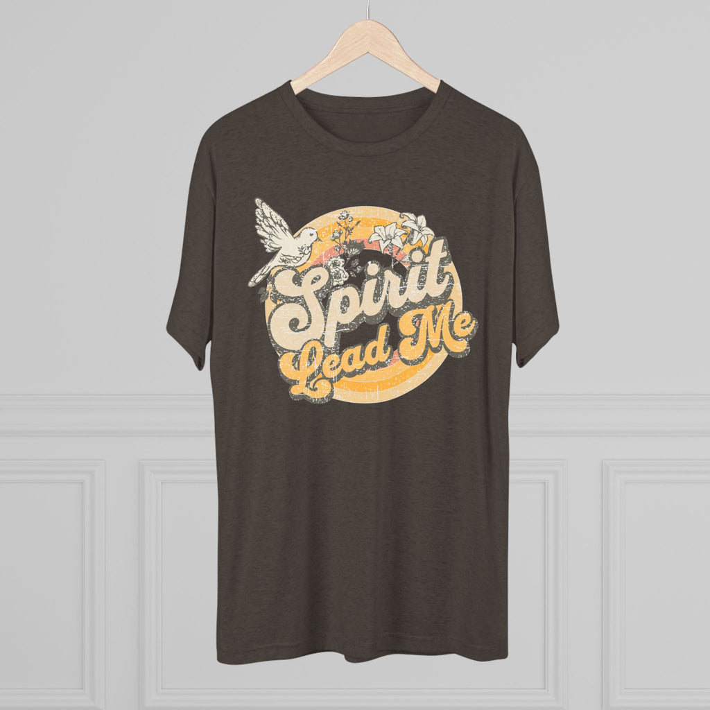 Spirit Lead Me Retro Crew T-Shirt — Buttery Soft Everyday Tee