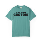 Custom Text T-Shirt — Personalized Bold Logo Tee