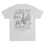Christian Faith Crew Tee — "I Can Do All Things Through Christ Who Strengthens Me"