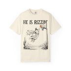 Comfort Colors Oversized T‑Shirt — Christian He Is Rizzin