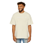 Custom T-Shirt - Custom Text Oversized Tee — Men's Personalized White T-Shirt