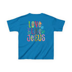 Kids "Love Like Jesus" T-Shirt — Colorful Christian Kids Tee