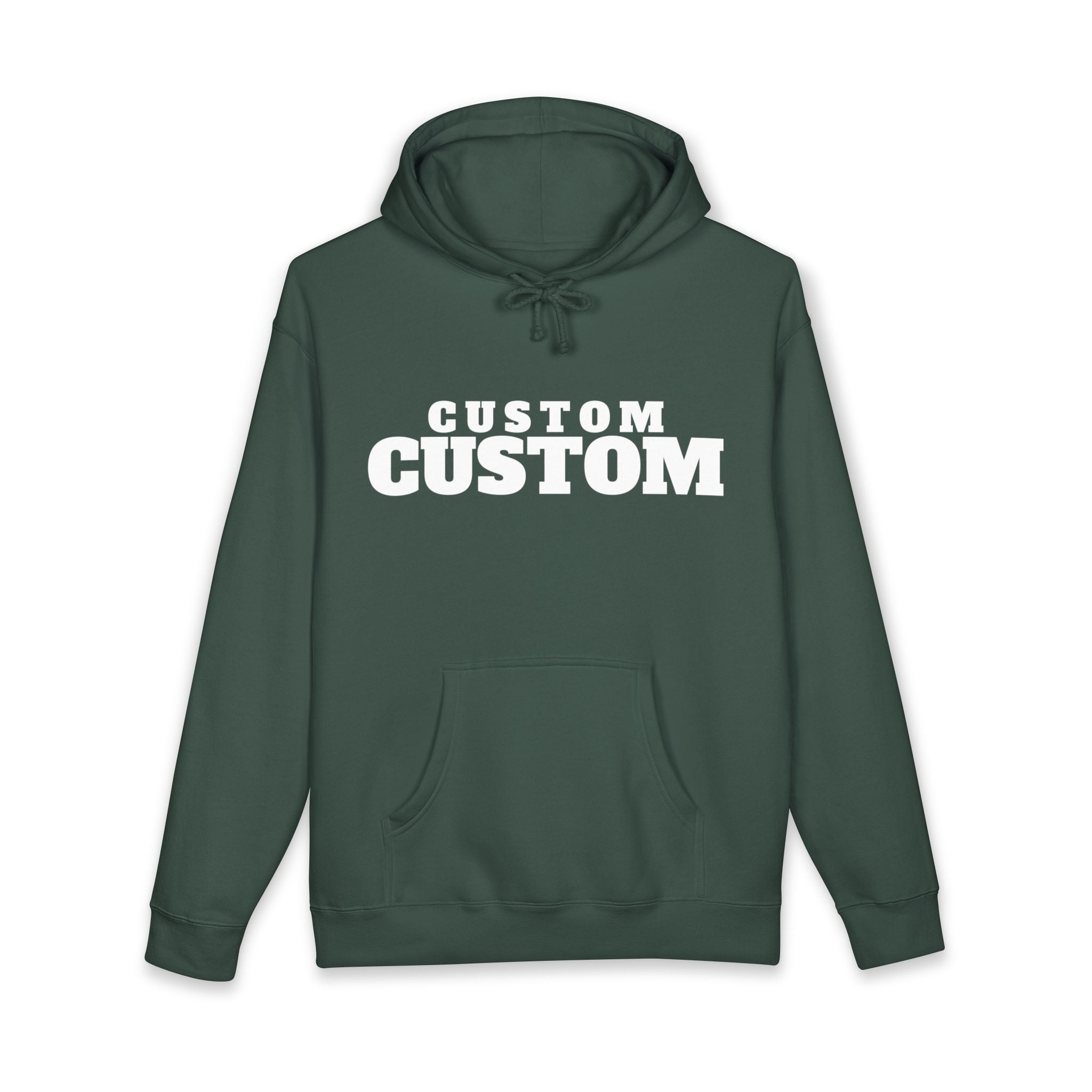 Custom Sweatshirt - Custom Text Hoodie - Personalized Bold College-Style Print