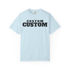 Custom Text T-Shirt — Personalized Bold Logo Tee