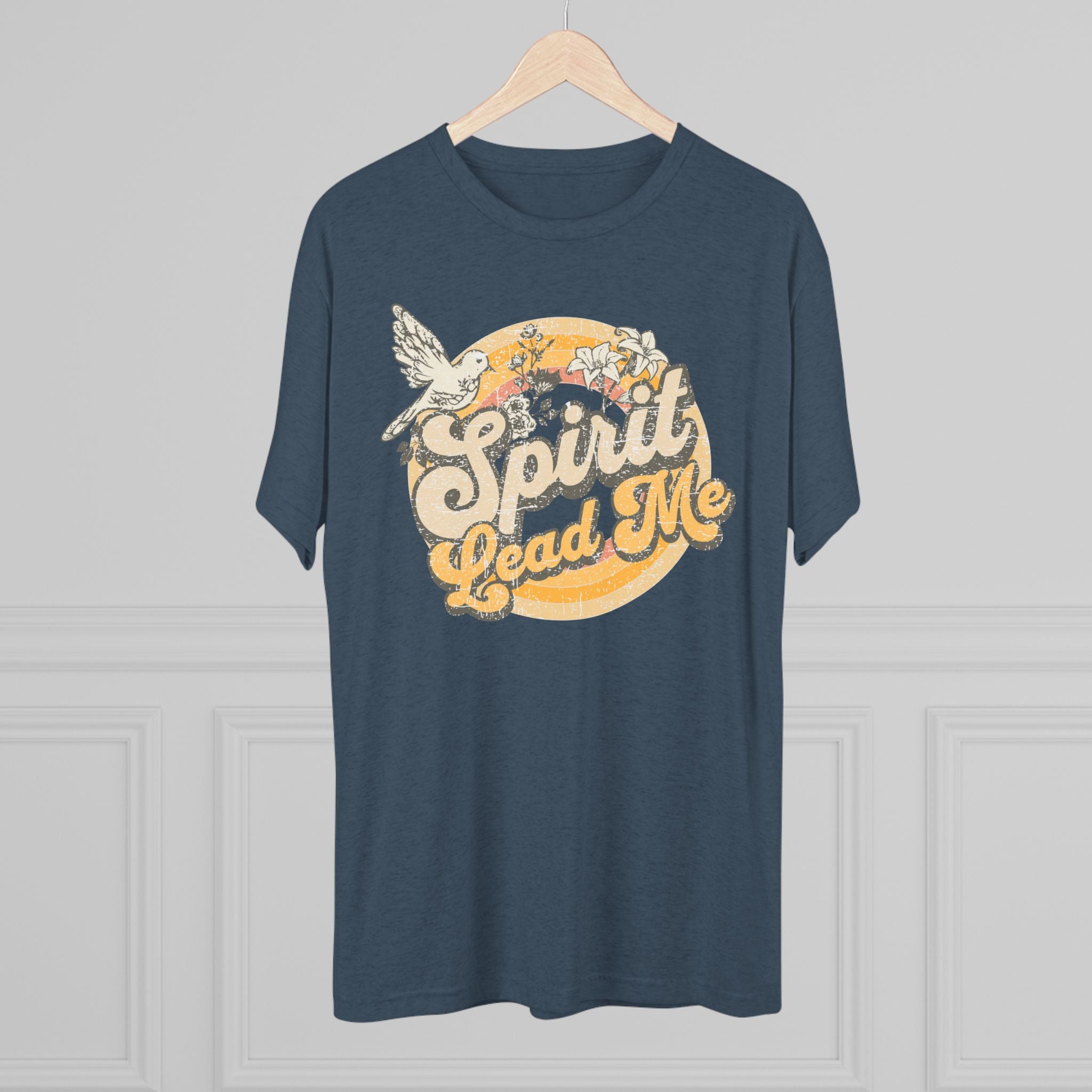 Spirit Lead Me Retro Crew T-Shirt — Buttery Soft Everyday Tee