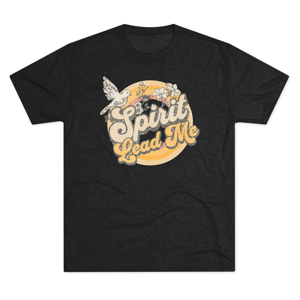Spirit Lead Me Retro Crew T-Shirt — Buttery Soft Everyday Tee