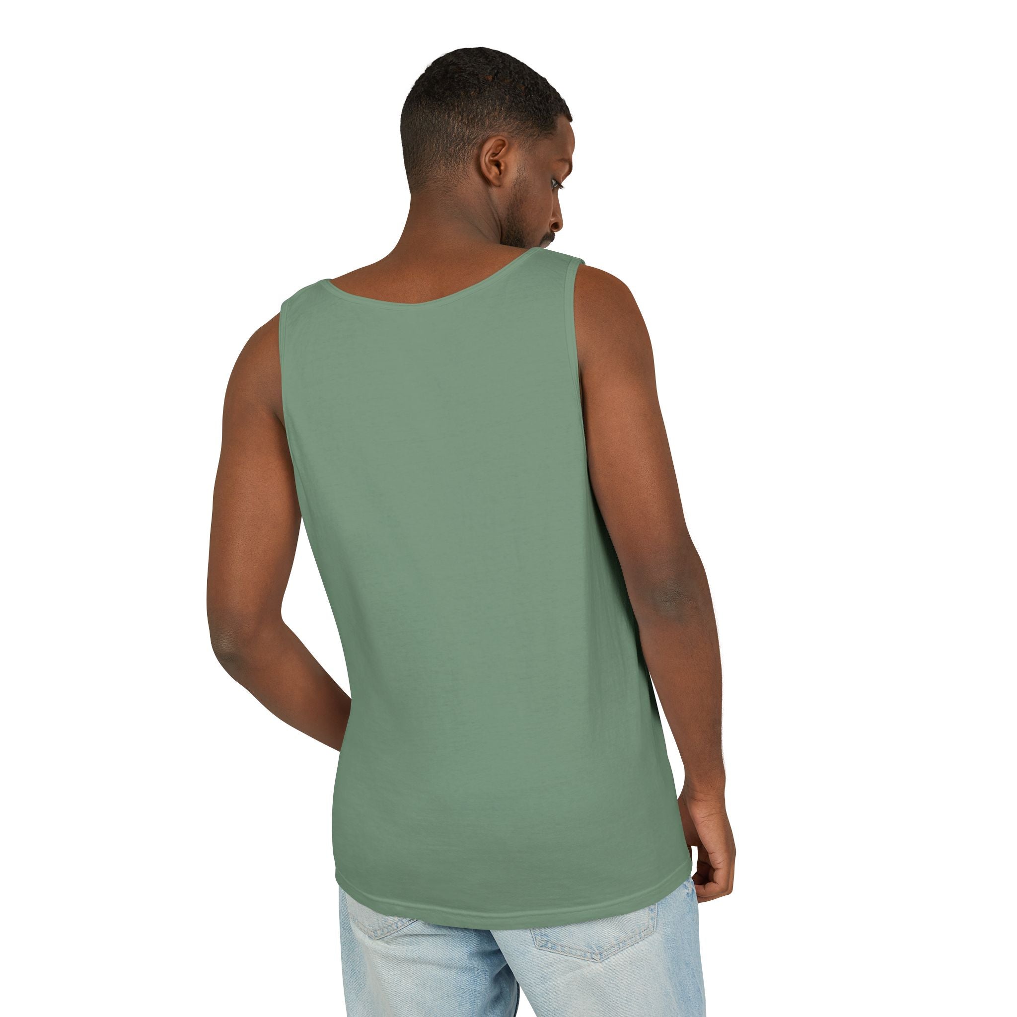 Fishers of Men Tank Top — Christian Fishing Graphic Tank ("Follow Me and I Will Make You" Matthew 4:19)