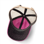 Custom Women's Hat  Washed Mesh-Back Cap Fun Patterns
