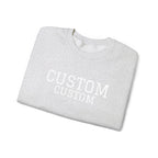 Embroidered Custom Vintage-Style Crewneck Sweatshirt