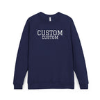 Custom Raglan Sweatshirt - Personalized College-Style Crewneck