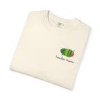 Custom Teacher Gift Caterpillar Garden T-Shirt — Colorful Children’s Storybook Graphic Tee