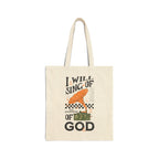 The Goodness of God Canvas Tote - Inspirational Christian Faith Grocery Bag