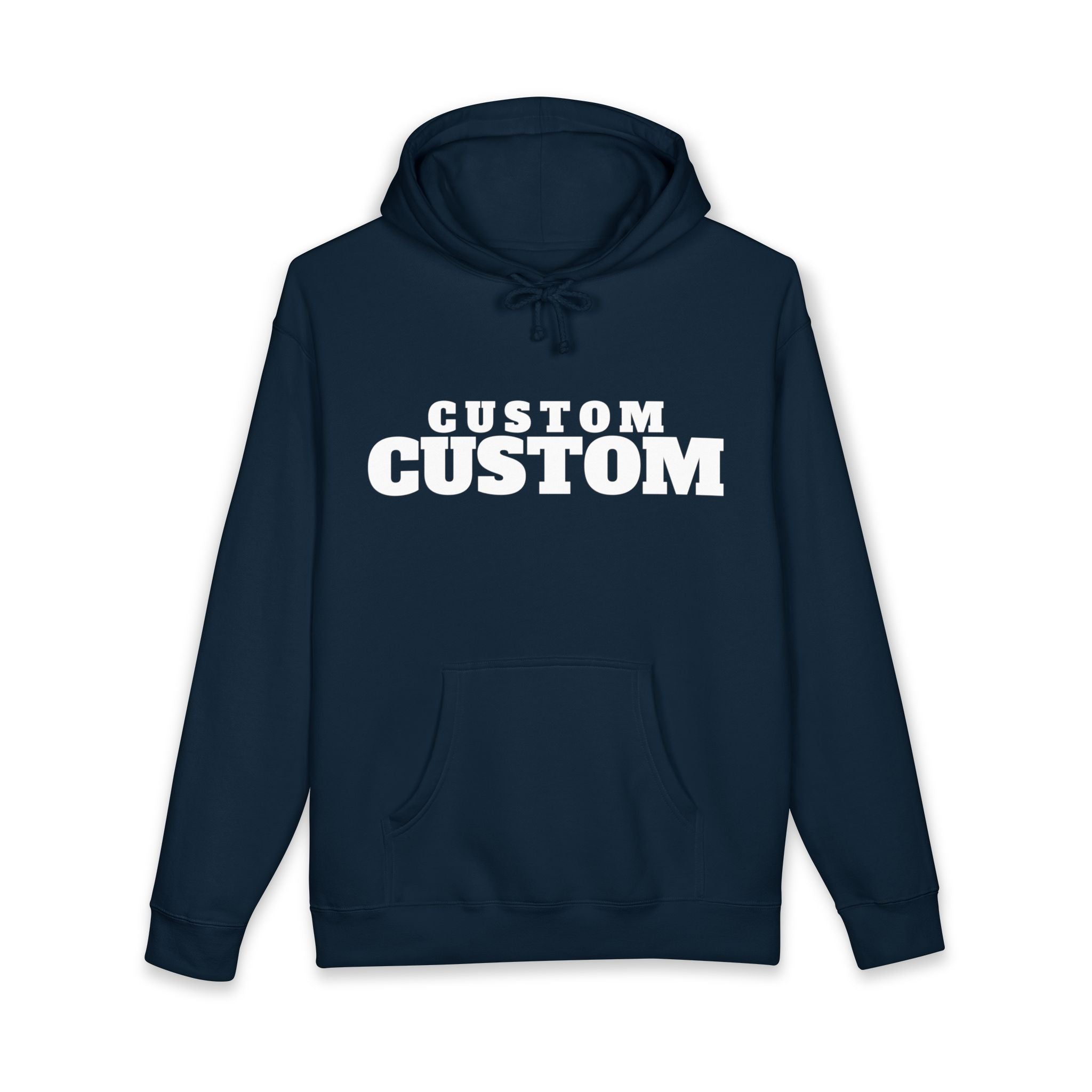 Custom Sweatshirt - Custom Text Hoodie - Personalized Bold College-Style Print