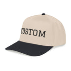 Custom Baseball Cap Two Toned Mid Profile Baseball Cap