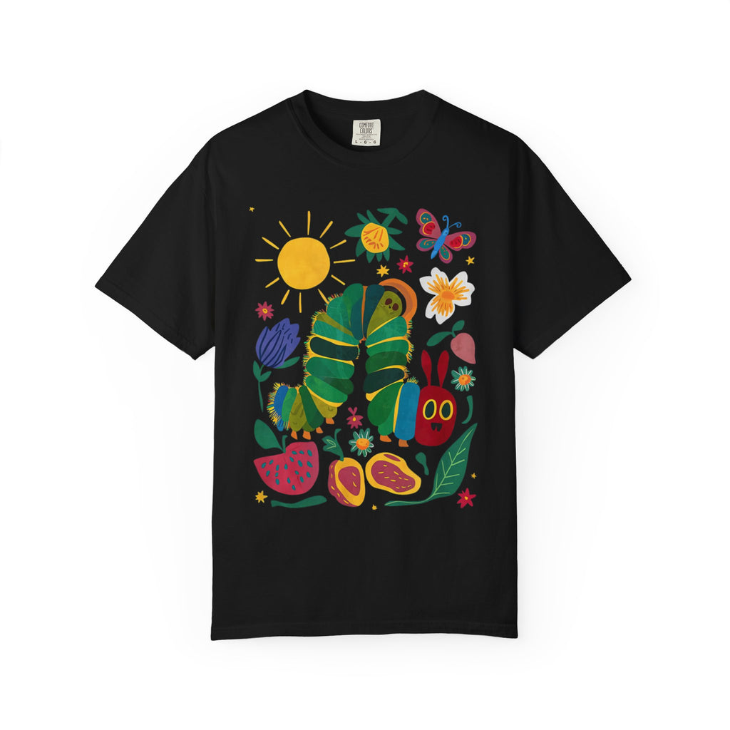 Very Hungry Caterpillar T-Shirt — Playful Teacher & Librarian Gift, Playful Spirit