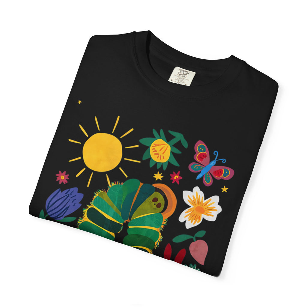 Very Hungry Caterpillar T-Shirt — Playful Teacher & Librarian Gift, Playful Spirit