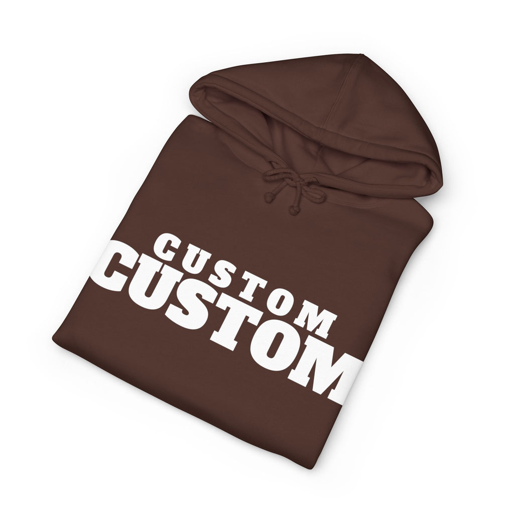 Custom Sweatshirt - Custom Text Hoodie - Personalized Bold College-Style Print