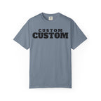 Custom Text T-Shirt — Personalized Bold Logo Tee