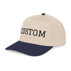 Custom Baseball Cap Two Toned Mid Profile Baseball Cap