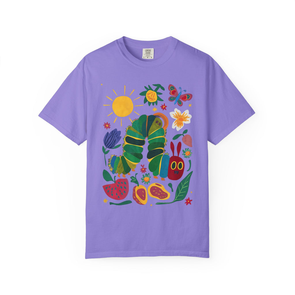 Very Hungry Caterpillar T-Shirt — Playful Teacher & Librarian Gift, Playful Spirit